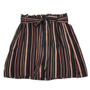 American Eagle Paper Bag Waist Boho Mini Skirt Women’s Size Small